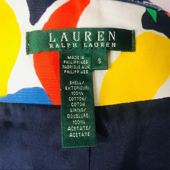 Lauren Ralph Lauren Floral Blazer Jacket - Picture 9 of 9